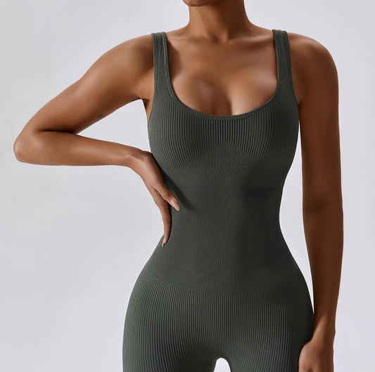 One-piece Bodysuit, Olive colour